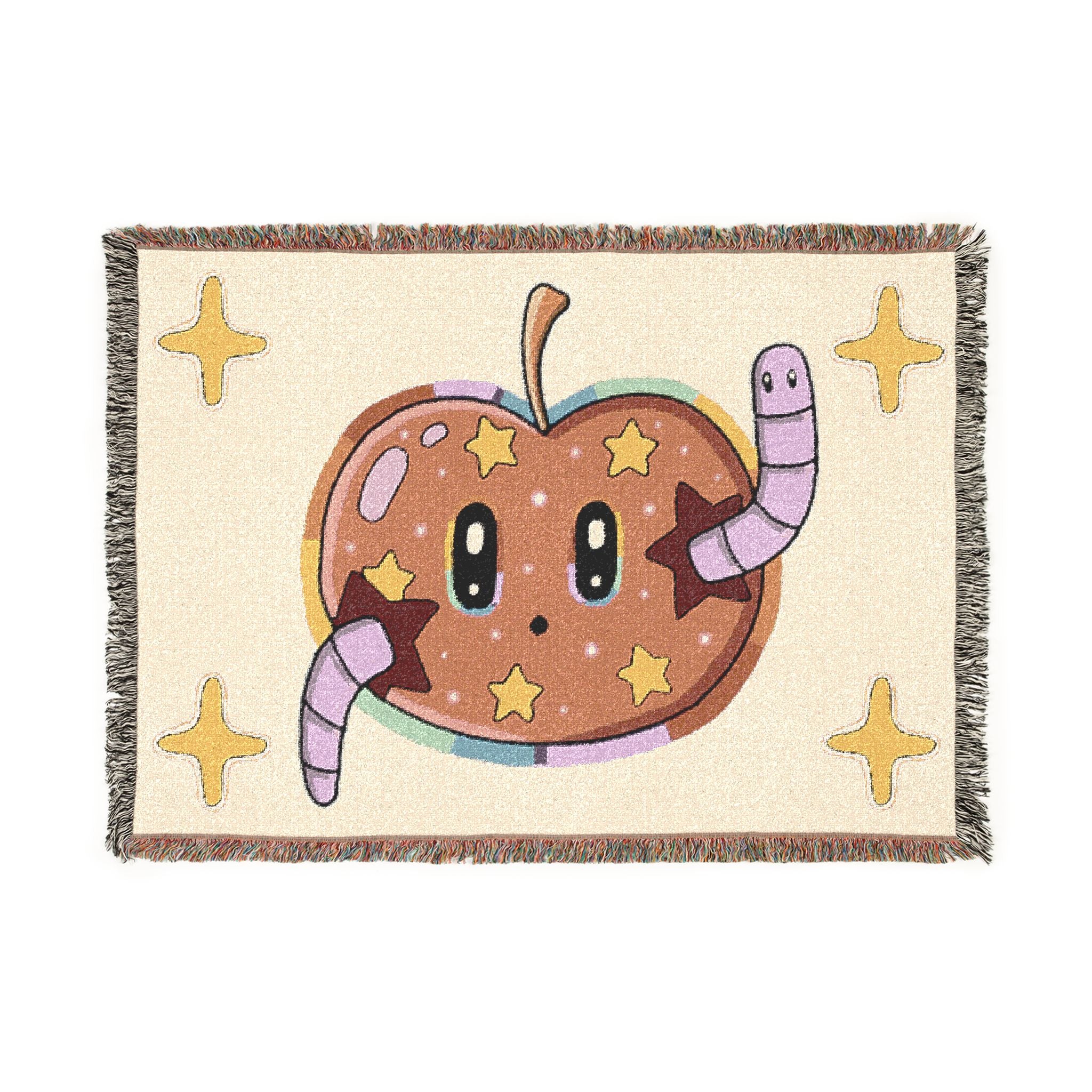 Lucky Apple Woven Blanket