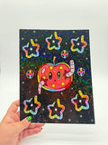 Lucky Apple Holographic Print