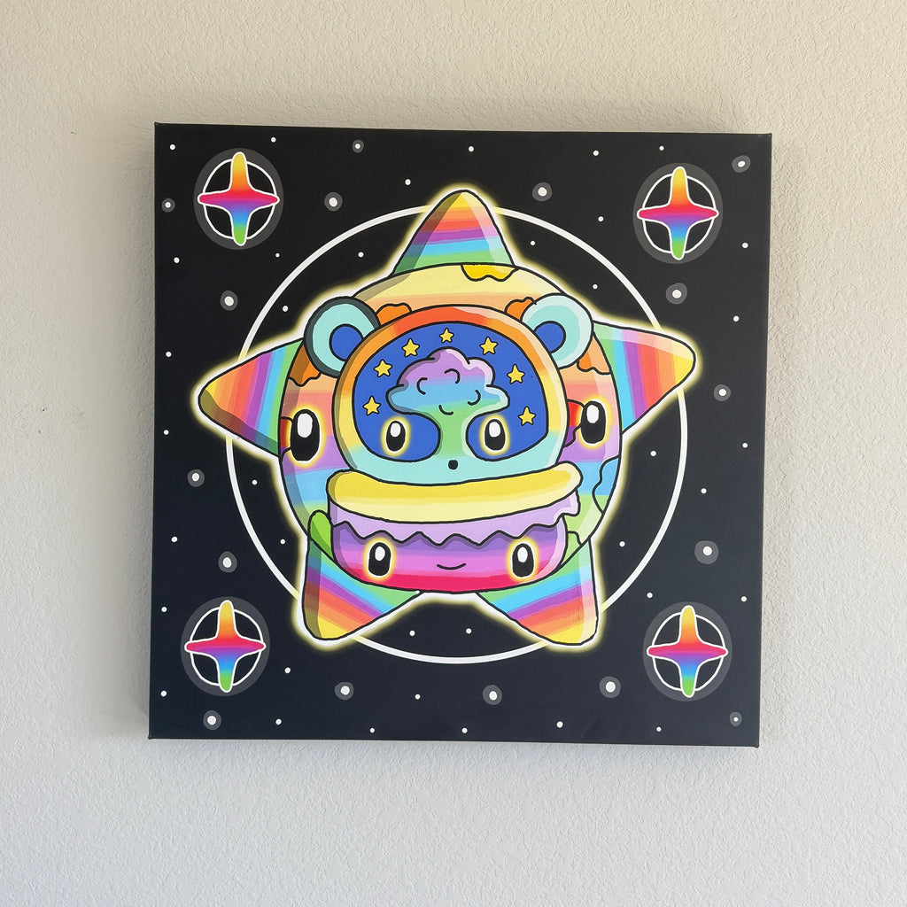 A Planet Was Born Canvas Print