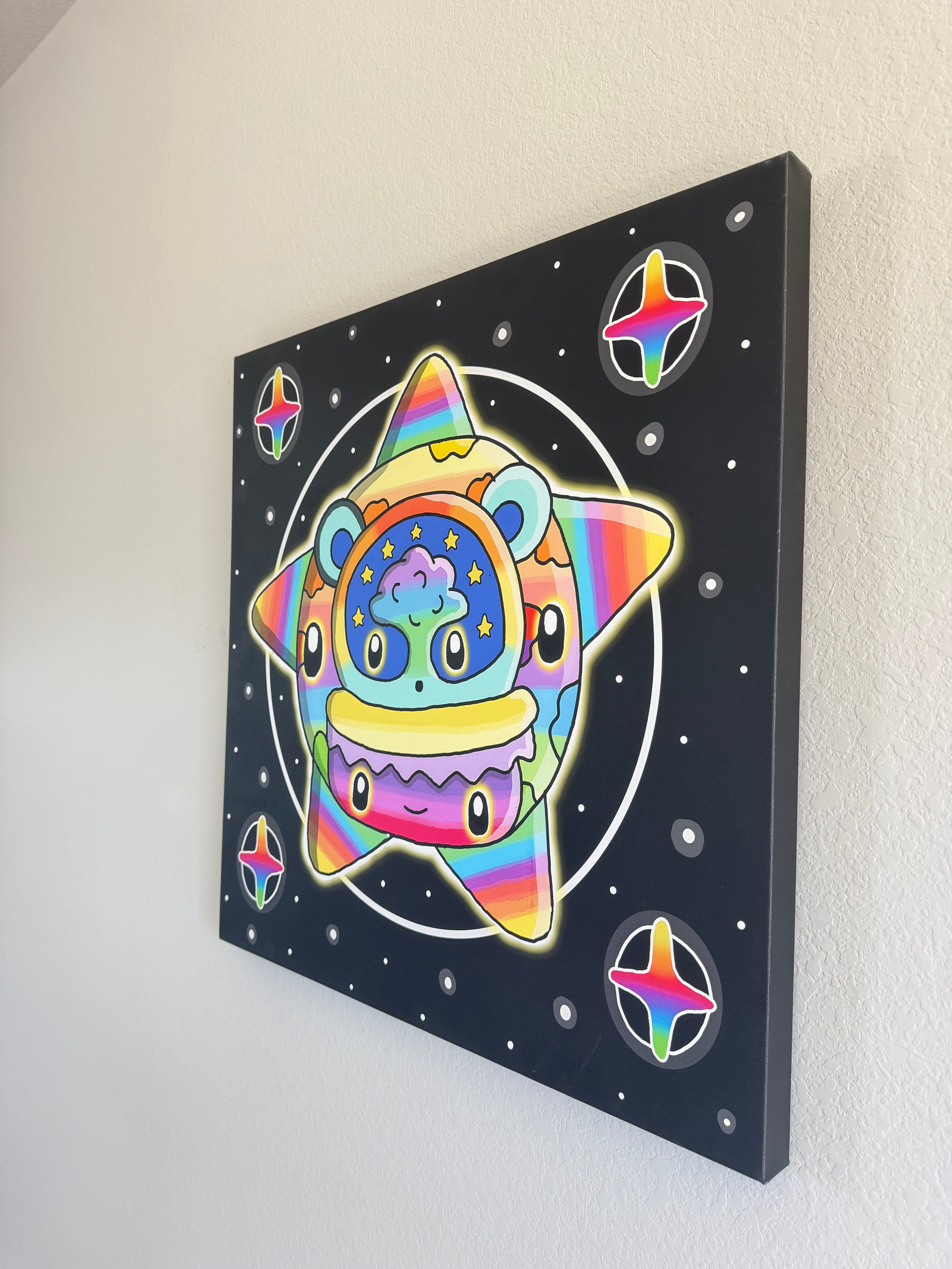 A Planet Was Born Canvas Print