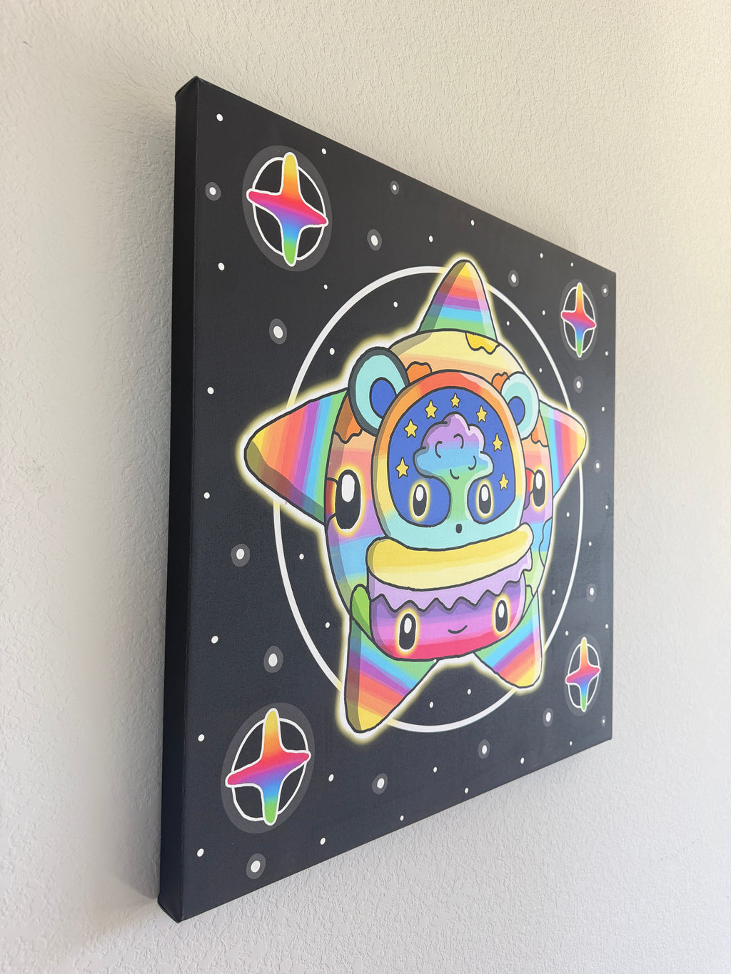 A Planet Was Born Canvas Print