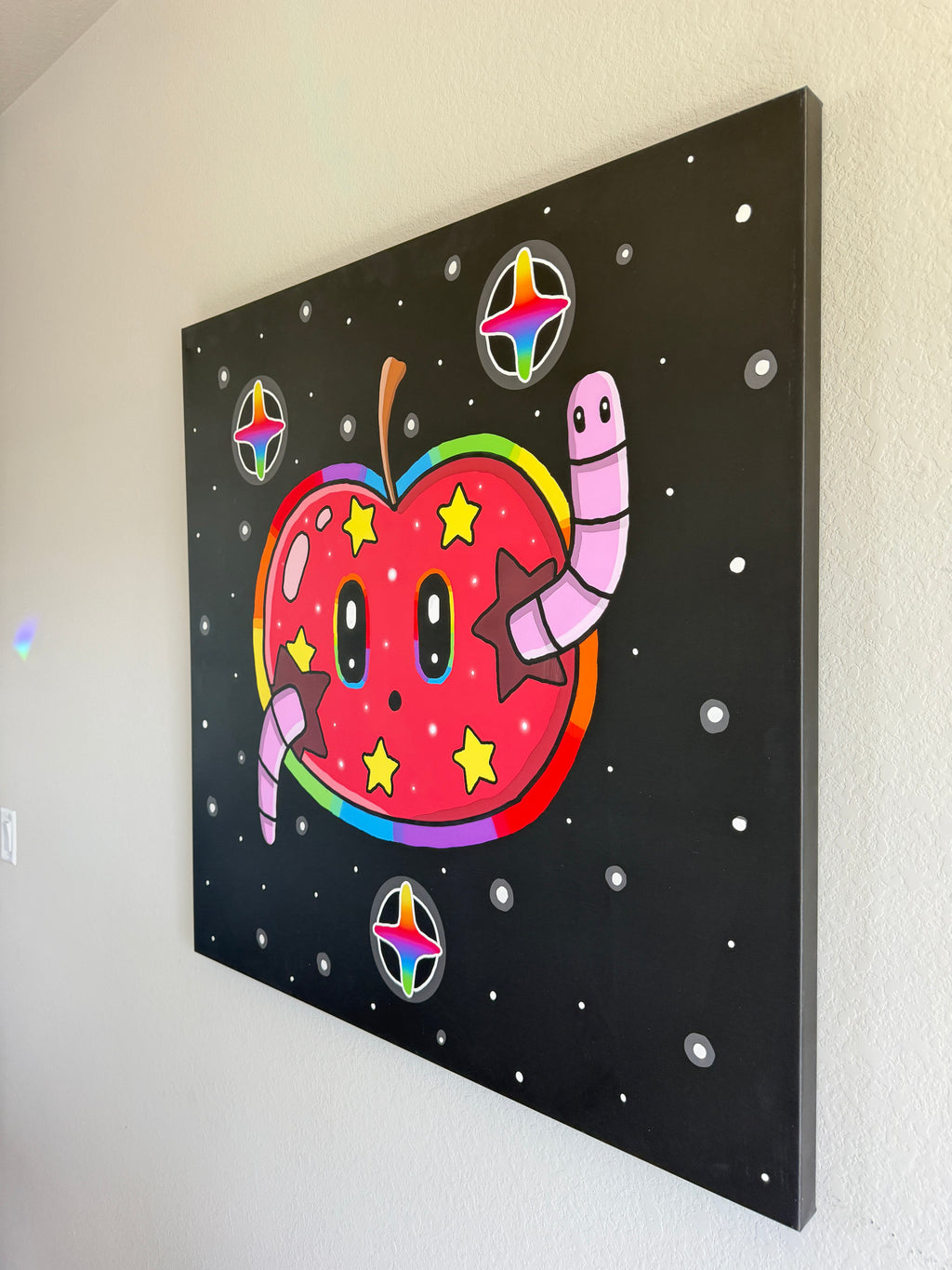 Lucky Apple Canvas Print