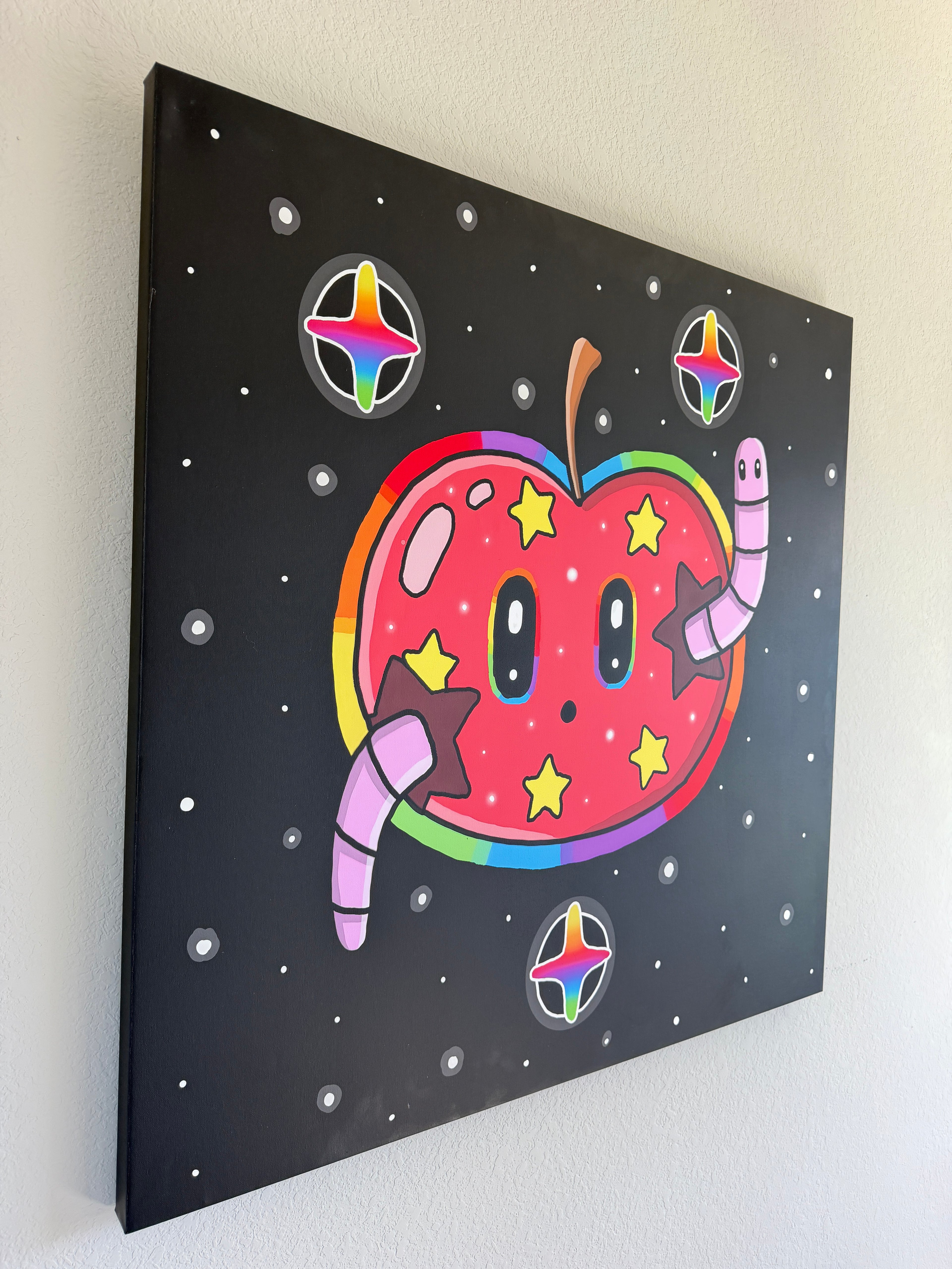 Lucky Apple Canvas Print