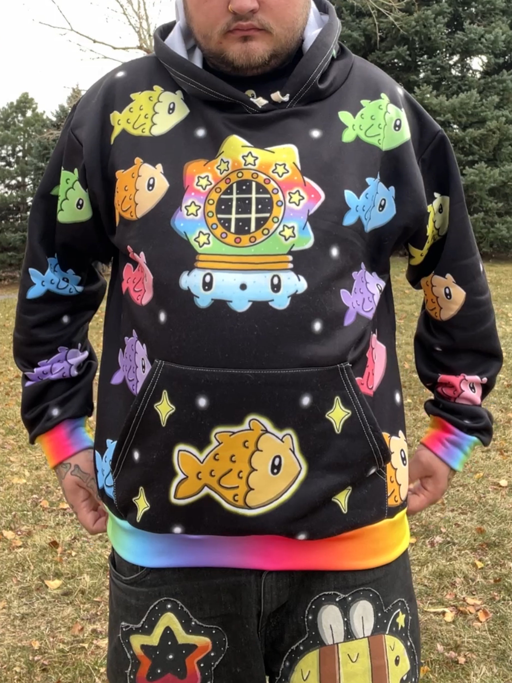Lucky Fish Hoodie