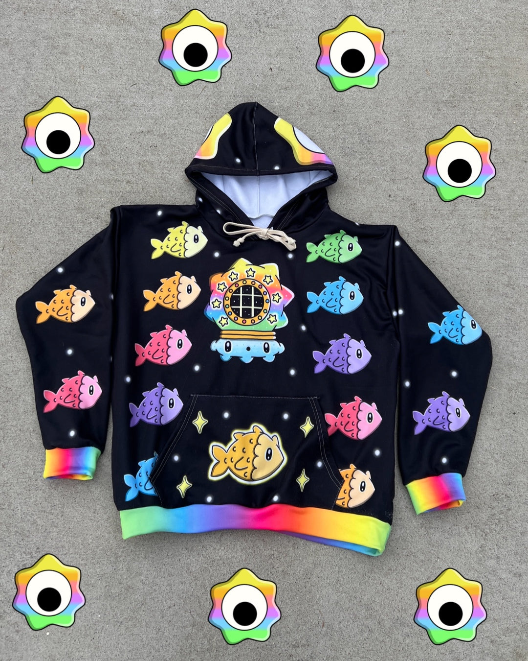 Lucky Fish Hoodie
